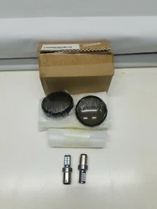 PBYMT Turn Signal Light Kit LED Bulb Smoke Lens Cover set road glide 1986-2020 - Picture 1 of 7