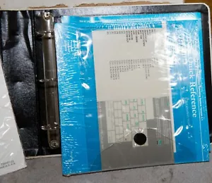 Vintage IBM RT PC AIX 2.1 INed Quick Reference NOS NEW binder spine damage - Picture 1 of 5