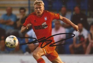 IPSWICH: JONATHAN PARR SIGNED 6x4 ACTION PHOTO+COA - Picture 1 of 1