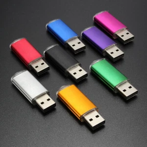 Clé USB ( 5/10/20 pièces ) USB Drive U disque à mémoire flash USBs 100% Réal 2.0 - Photo 1/8