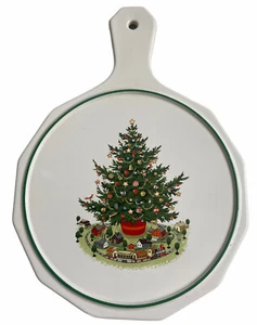 Pfaltzgraff Christmas Heritage 10.5” Cheese Plate Tray With Handle Vintage - Picture 1 of 4