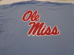 Ole Miss Comfort Colors Kurzarm T-Shirt hellblau Größe 2XL - Bild 1 von 7