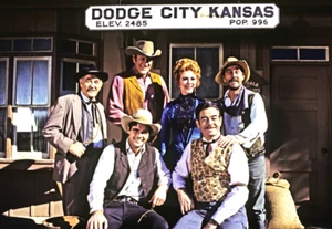 Imán fotográfico GUNSMOKE CAST @ 3"x5" - Imagen 1 de 1