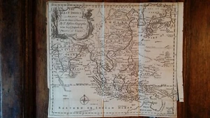 1748 ANTIQUE COPPER PLATE MAP THE EAST INDIES - JEFFERYS- ASIA INDIA CHINA JAPAN - Picture 1 of 10