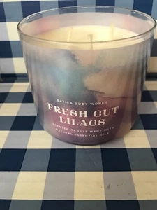 Bath & Body Works FRESH CUT LILIACS Large 3 Wick Scented Candle NEW - Picture 1 of 1