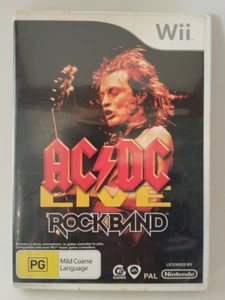 Wii-ACDC Live Rockband-Nintendo-PAL-With Manual - Picture 1 of 3