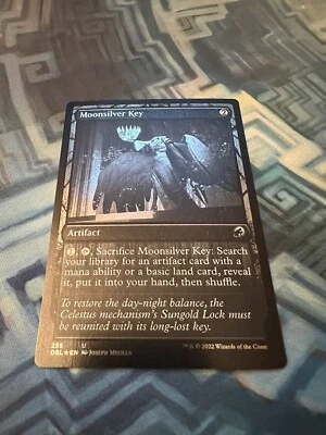 MTG Foil Moonsilver Key EX+/NM- Innistrad: Double Feature Silver Screen - Image 1 of 4