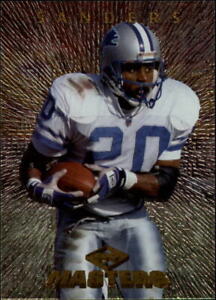 1997 Collector's Edge Masters Football Card #88 Barry Sanders