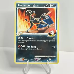 Pokémon TCG Houndoom LV.52 Rising Rivals 65/111 LP regolare - Foto 1 di 2