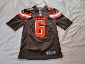 Cleveland Browns Jersey Small Brown #6 Baker Mayfield NFL Nike On Field - Picture 1 of 6