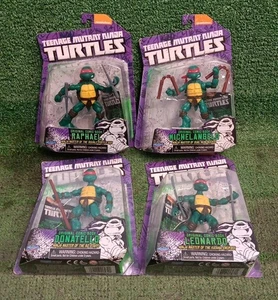 NEW Playmates OG Comic Book 2014 Teenage Mutant Ninja Turtles TMNT - Set Of 4 - Picture 1 of 7