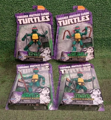 NEW Playmates OG Comic Book 2014 Teenage Mutant Ninja Turtles TMNT - Set Of 4 - image 1 of 4