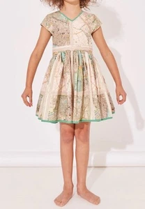 NWT THE MIDDLE DAUGHTER Girls SS25 SLIP ROAD DRESS, Size 7/8 Yrs - Picture 1 of 8
