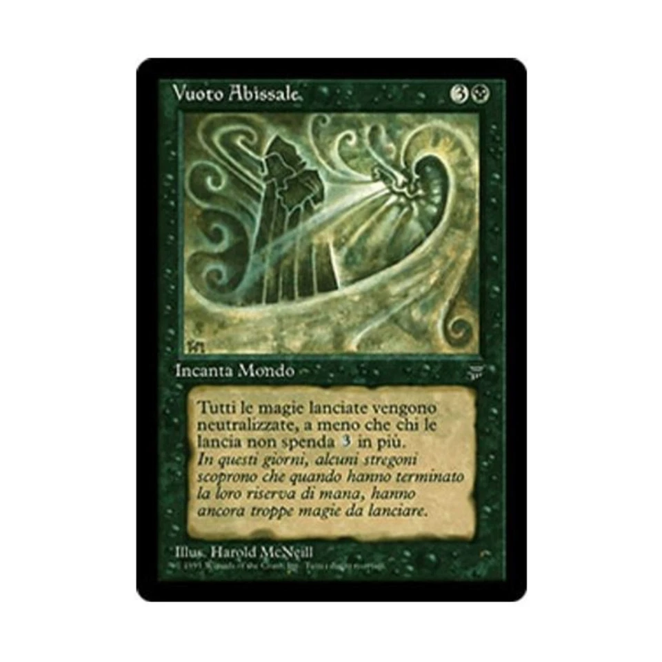 WOTC MtG Legends Italian Nether Void (Italian) (R) NM - Image 1 of 1