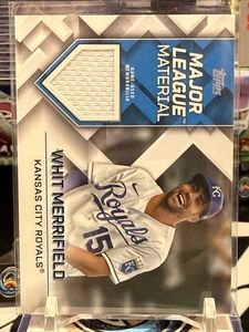 2022 Topps Series 2 - Major League Materials Whit Merrifield #MLM-WM (MEM) JW - Picture 1 of 2