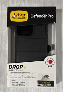 OtterBox Defender Pro Series Case for Apple iPhone 13 Mini and 12 Mini - Black - Photo 1 sur 1