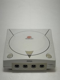 Sega Dreamcast Console HKT-3020 For Parts Or Repair Does Not Read Discs