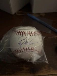 Barry Larkin Signed Autographed Major League Baseball - Picture 1 of 6
