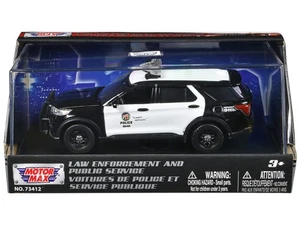 1/43 Motormax 2020 Ford Police Interceptor Utility LAPD Diecast Car Model 79498 - Picture 1 of 1