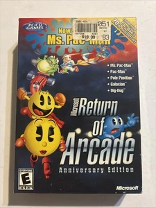 Microsoft: Return Of Arcade-Anniversary Ed - Pac-Man's 20th Ann. Sealed. - Picture 1 of 5