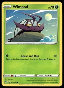 SWSH03: Darkness Ablaze #017/189 Wimpod - Foto 1 di 2
