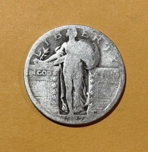 1926 P Standing Liberty Silver Quarter - Picture 1 of 2