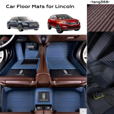 Auto Carpets Fit Lincoln Aviator Navigator Car Floor Mats 3 Rows Foot Pads - Изображение 1 из 4