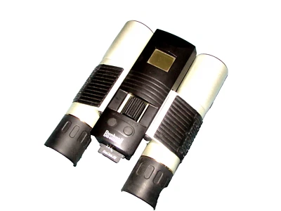 BUSHNELL IMAGE VIEW 8x BINOCULARs & 2.1mp DIGITAL CAMERA black case (N -bxB)) - Image 1 of 4