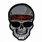 Shade Skull Patch 4" Motorcycle Motorbike bike colourfast embroidered new sealed