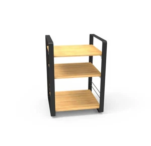 NORSTONE LOFT CENTRAL BLACK / BAMBOO MOBILE HIFI NUOVO GARANZIA ITALIA - Picture 1 of 1
