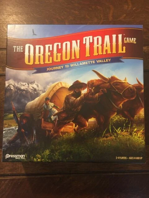 Pressman The Oregon Trail Journey to Willamette Valley Game. 2-4 player game - Image 1 of 1