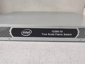 INTEL 12200-18 TRUE SCALE FABRIC EDGE SWITCH 18 PORT 100-240VAC- NEW WITHOUT BOX - Picture 1 of 12