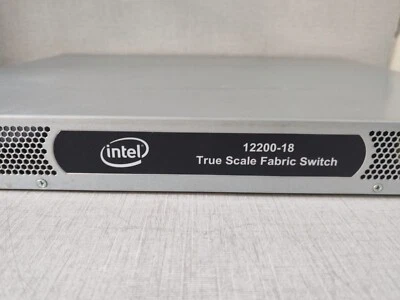 INTEL 12200-18 TRUE SCALE FABRIC EDGE SWITCH 18 PORT 100-240VAC- NEW WITHOUT BOX - Image 1 of 4