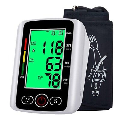 3X(Auatic Upper Arm Digital Blood Pressure Monitor Pulse Rate Monito Machine,2X9 • 56.39£