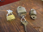 Vintage  Locks Circa 1940'S-1950'S  - All With Keys Great Condition