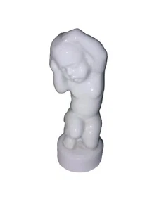 BG Bing & Grondahl Denmark Porzellan kleine Baby Figur Kopfschmerzen - Bild 1 von 6