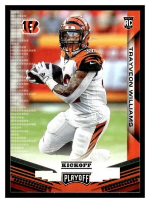 2019 Panini Playoff Kickoff #276 Trayveon Williams - Cincinnati Bengals  Rookie - Image 1 of 2