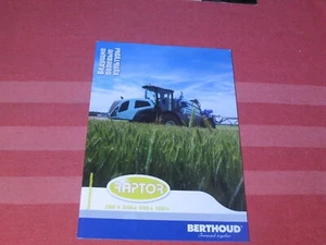 Berthoud Raptor self-propelled sprayer brochure Ukraine market 2016 - Picture 1 of 10