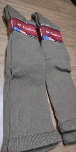 LOT 2 Fox River 3731 Brown Socks, IRREGULAR Over the Calf Socks pair L - Picture 1 of 5
