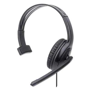 Manhattan Cuffie Microfono Mono USB Regolabile con Controllo Volume 179874 - Foto 1 di 6