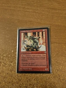 MAGIC THE GATHERING MIRAGE GOBLIN TINKERER LIGHTLY PLAYED - Picture 1 of 2