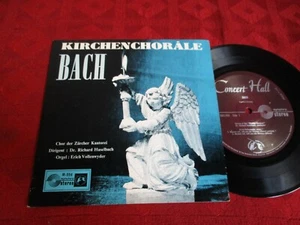 7" 33rpm Kirchenchoräle Bach Orgel Erich Vollenwyder STEREO - Bild 1 von 3