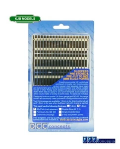 Durmientes pregrabados NUEVO EN CAJA calibre OO HO DCC Concepts ESP-TRACK1.0 1,0 mm (escala de 4 mm) - Imagen 1 de 2