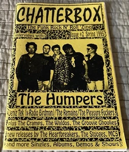 Chatterbox - Punk Rock n' Roll Fanzine Zine / Issue #2 Spring 1995 Humpers + - Picture 1 of 3