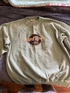 Las Vegas Hard Rock Hotel Sweatshirt Medium VG Condition - Picture 1 of 4
