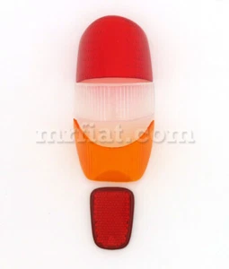Mercedes 180 Ponton 1953-62 Euro Rear Tail Light Lenses Set - Bild 1 von 1