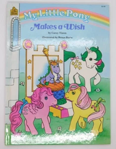 Buch Kinder My Little Pony Makes A Wish Carey Timm 1986 Renzo Barto - Bild 1 von 2
