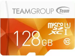 Team Group 128GB Color microSDXC UHS-I/U1 Class 10 Memory Card with Adapter, Spe - Picture 1 of 2