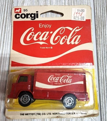 Corgi Juniors #95 Enjoy Coca-Cola Leyland Terrier COKE Delivery Truck   - Image 1 of 2