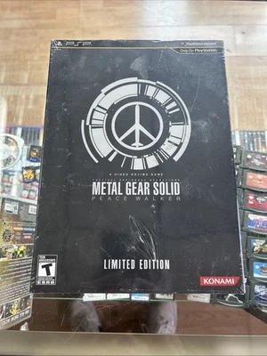 Metal Gear Solid Peace Walker Limited Edition - PSP PlayStation New Sealed - Image 1 of 4